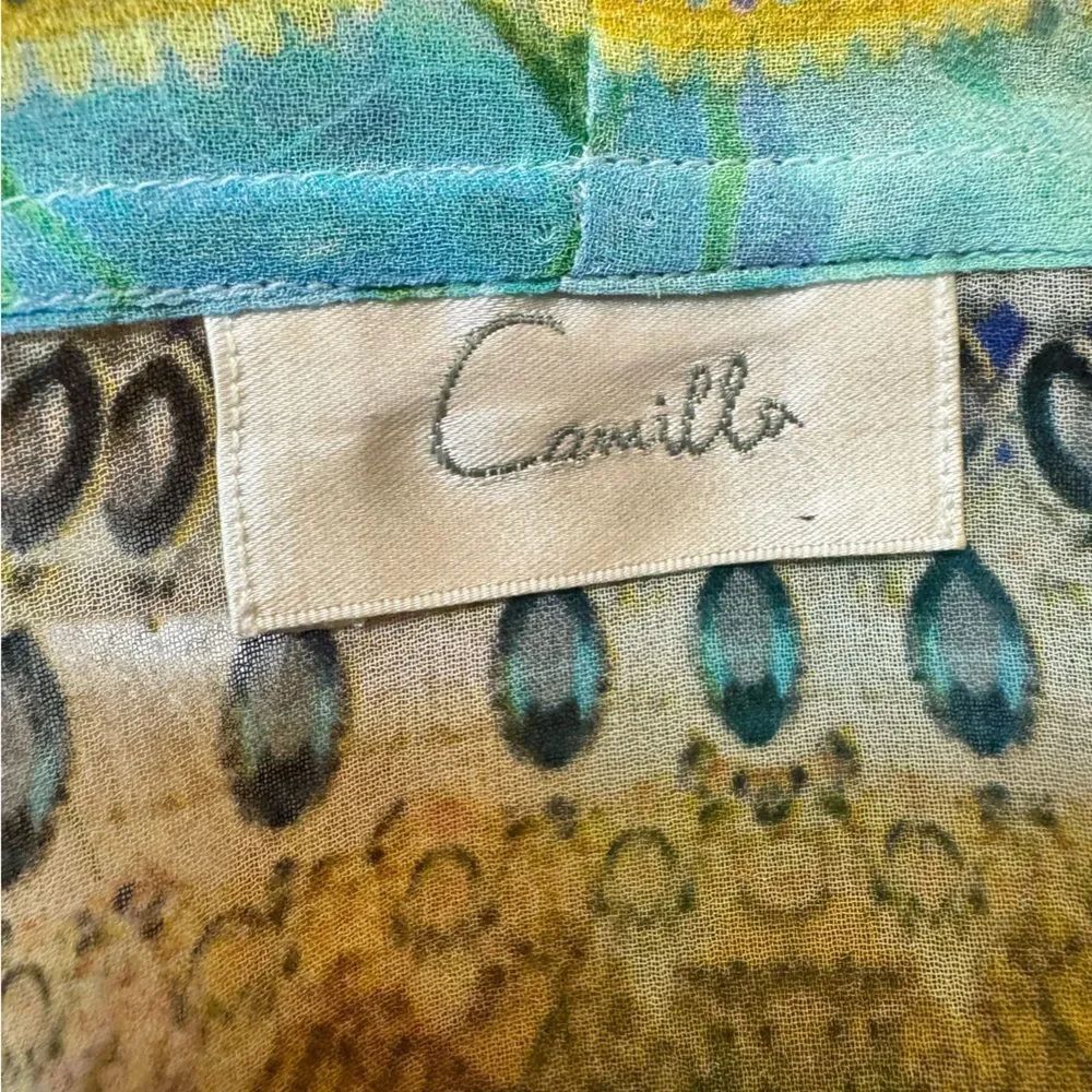 Camilla Silk Open Front Cardigan crystals one size - Picture 9 of 11